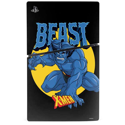 Marvel X-Men Beast PS5 Slim Digital Edition Console Skin